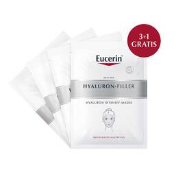 Abbildung: Eucerin Anti-Age Hyaluron-Filler Intensiv-Maske Gesichtsmaske, 4 St PZN 16009747