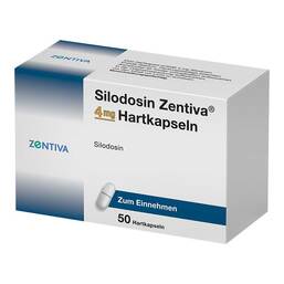 Abbildung: Silodosin Zentiva 4 mg Hartkapseln 50 St, Hartkapseln PZN 16010265