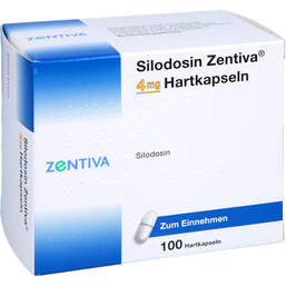 Abbildung: Silodosin Zentiva 4 mg Hartkapseln 100 St, Hartkapseln PZN 16010271