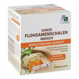 Abbildung: Flohsamenschalen indisch Sticks Orange Beutel, 90 St PZN 16010940