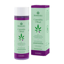 Abbildung: Dermasel Cannabis Ölbad Limited Edition Lavendel Bad, 250 ml PZN 16011891