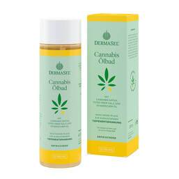 Abbildung: Dermasel Cannabis Ölbad Limited Edition Zitrone Bad, 250 ml PZN 16011945