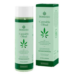 Abbildung: Dermasel Cannabis Ölbad Limited Edition Rosmarin Bad, 250 ml PZN 16011974