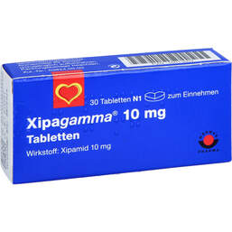 Abbildung: Xipagamma 10 mg Tabletten 30 St, Tabletten PZN 16013507