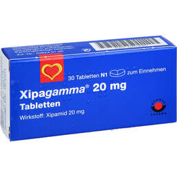 Abbildung: Xipagamma 20 mg Tabletten 30 St, Tabletten PZN 16013565