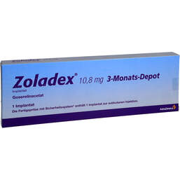 Abbildung: Zoladex 10,8 mg 3-Monats Depot Implant.i.e.F.-Spr. 1 St, Implantat PZN 16017847