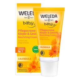 Abbildung: Weleda Pflegecreme Körper & Gesicht 30 ml, Creme PZN 16019734