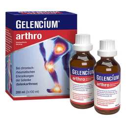 Abbildung: GELENCIUM® arthro Tropfen 2X100 ml, Mischung PZN 16031818