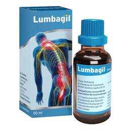 Abbildung: Lumbagil Tropfen zum Einnehmen Tropfen zum Einnehmen, 50 ml PZN 16031830