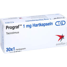 Abbildung: Prograf 1 mg Hartkapseln 30 St, Hartkapseln PZN 16037614