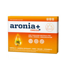 Abbildung: Aronia + Omega 3 Kapseln Kapseln, 30 St PZN 16043951