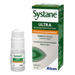 Abbildung: Systane Ultra Ben.für d.Augen ohne Konservierungsmittel Augentropfen, 10 ml PZN 16045795