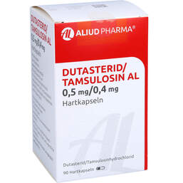 Abbildung: Dutasterid / Tamsulosin AL 0,5 mg / 0,4 mg Hartkapseln 90 St, Hartkapseln PZN 16086311