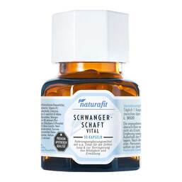 Abbildung: Naturafit Schwangerschaft Vital Kapseln 30 St, Kapseln PZN 16122403