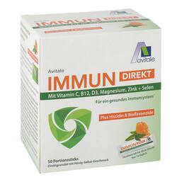 Abbildung: Immun Direkt Sticks Granulat, 50X2.2 g PZN 16124454