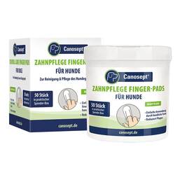 Abbildung: Canosept Zahnpflege Finger-Pads für Hunde 50 St PZN 16136150