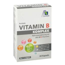 Abbildung: Vitamin B Komplex Kapseln Kapseln, 60 St PZN 16144445