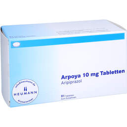 Abbildung: Arpoya 10 mg Tabletten 91 St, Tabletten PZN 16197743