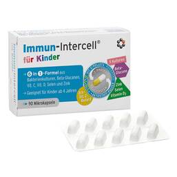 Abbildung: Immun Intercell für Kinder Kapseln 90 St, Hartkapseln mit veränderter Wirkstofffreisetzung PZN 16200652