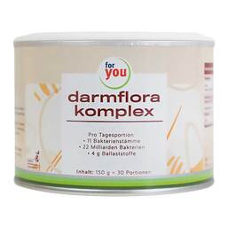 Abbildung: For You darmflora komplex Pulver Pulver, 150 g PZN 16204650