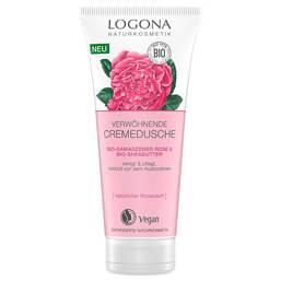 Abbildung: Logona verwöhnende Cremedusche Bio-Damaszener Rose & Bio-Sheabutter Duschgel, 200 ml PZN 16205750