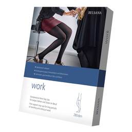 Abbildung: Belsana work AG M grap.Stayups nachtblau mit Spitze  2 St PZN 16220258