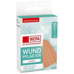 Abbildung: Wepa Wundpflaster Classic 6 cmx1 m 1 St, Pflaster PZN 16233864