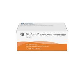 Abbildung: Biofanal® 500 000 I.E. Filmtabletten 100 St, Filmtabletten PZN 16235219