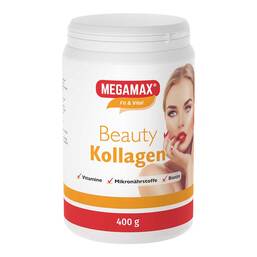 Abbildung: Kollagen Beauty Megamax Pulver Pulver, 400 g PZN 16239370