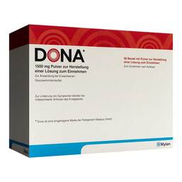 Abbildung: Dona 1500 mg Pulver zur Her.e.Lösung zum Einnehmen 90 St, Pulver zur Herstellung einer Lösung zum Einnehmen PZN 16241409