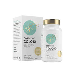 Abbildung: Cosphera Coenzym Q10 Kapseln 250 mg Kapseln, 120 St PZN 16242515
