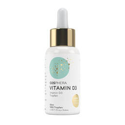 Abbildung: Cosphera Vitamin D3 Tropfen Tropfen, 50 ml PZN 16242596