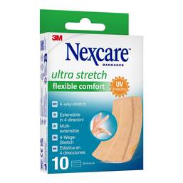 Abbildung: Nexcare ultra stretch comfort flexible Pflaster 6x10 cm 10 St, Pflaster PZN 16261932