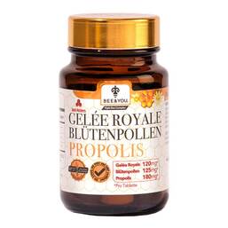 Abbildung: Gelee Royale Blütenpollen Propolis Tabletten 60 St, Tabletten PZN 16315421
