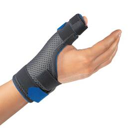 Abbildung: Bort Soft Daumenschiene plus S grau 1 St, Bandage PZN 16318626