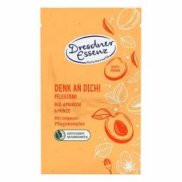 Abbildung: Dresdner Essenz Pflegebad Bio-Aprikose & Minze 60 g, Bad PZN 16321396