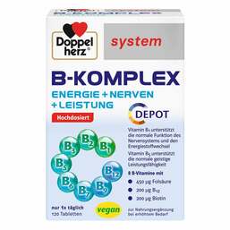 Abbildung: Doppelherz B-Komplex system Tabletten Tabletten, 120 St PZN 16321545