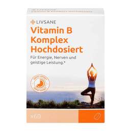 Abbildung: Livsane Vitamin B Komplex hochdosiert Neu Ret.-T. 60 St, Retard-Tabletten PZN 16325922