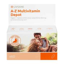 Abbildung: Livsane A-Z Multivitamin Depot Neu Retardtabletten 60 St, Retard-Tabletten PZN 16325945