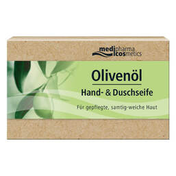 Abbildung: Olivenöl Hand- & Duschseife Seife, 100 g PZN 16331443