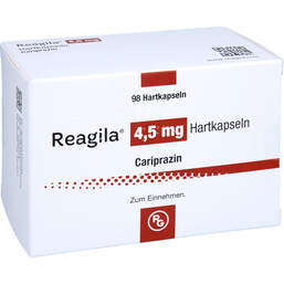Abbildung: Reagila 4,5 mg Hartkapseln 98 St, Hartkapseln PZN 16335754