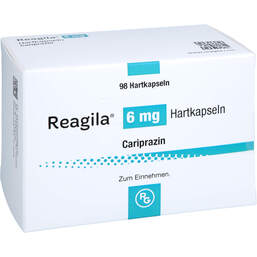 Abbildung: Reagila 6 mg Hartkapseln 98 St, Hartkapseln PZN 16335814