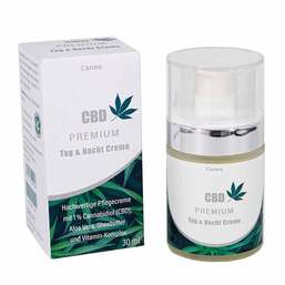 Abbildung: Cbd Canea Premium Tag- & Nachtcreme Creme, 30 ml PZN 16350771