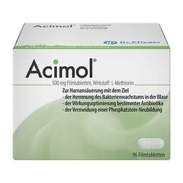 Abbildung: Acimol® 500 mg Filmtabletten 96 St, Filmtabletten PZN 16351285