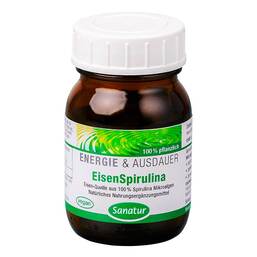 Abbildung: Eisenspirulina Tabletten 100 St, Tabletten PZN 16354361
