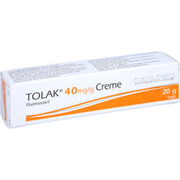 Abbildung: Tolak 40 mg / g Creme 20 g, Creme PZN 16355573