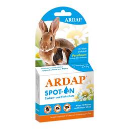 Abbildung: Ardap Spot-On für Kleintiere von 1 - 4 kg 3 St PZN 16356354