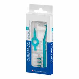 Abbildung: Curaprox Interdental Set Cps 06 mm türkis 5 + 2 St 1 P, Zahnbürste PZN 16356785