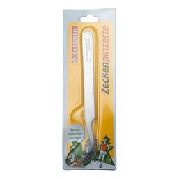 Abbildung: Zeckenpinzette Edelstahl 12 cm gebogene Spitze 1 St PZN 16358258