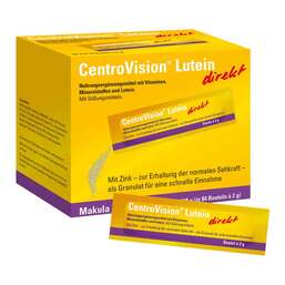 Abbildung: Centrovision Lutein direkt Granulat Granulat, 84 St PZN 16360315